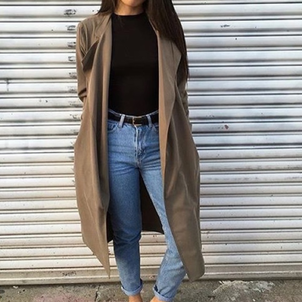 American apparel lightweight Dylan trench