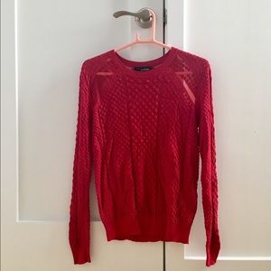 The Kooples red knitwear