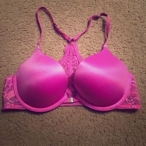 Victoria Secret Pink 34C Push Up Racerback Bra