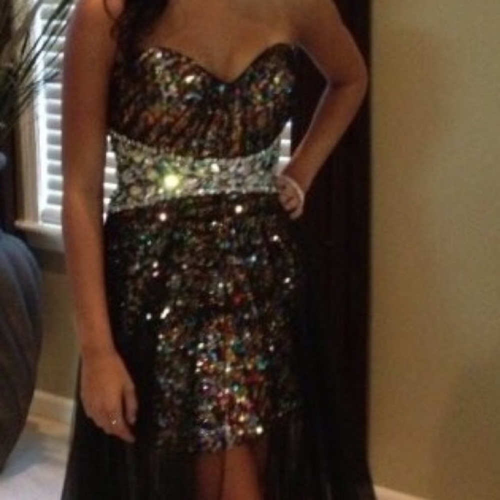 Multi-Colored Sequin dress