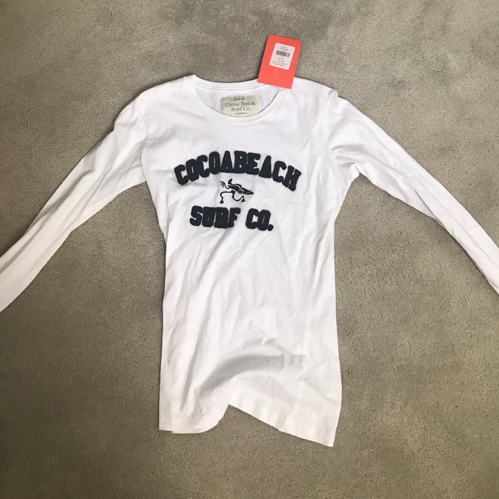 White long sleeve, cotton