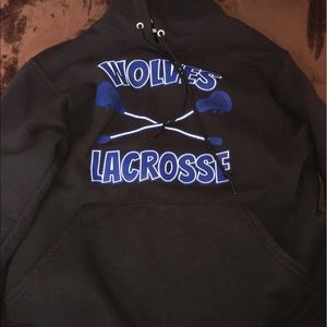 Wolves lax sweatshirt