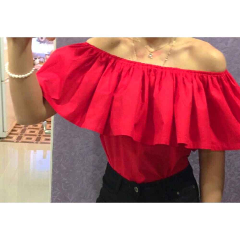 Off the shoulder top