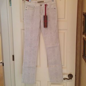 Liverpool Snakeskin Print Jeans
