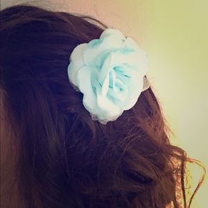 LIGHT BLUE HAIR PIECE!!!
