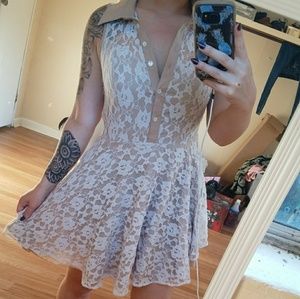 Lace cowgirl dress