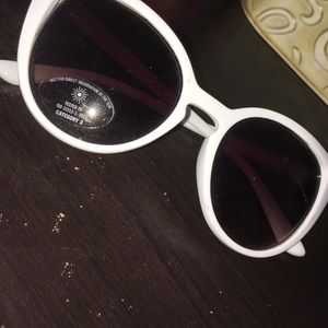 White sunglasses