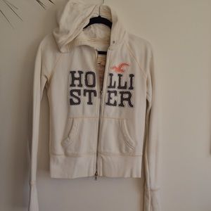 Hollister zip-up hoodie