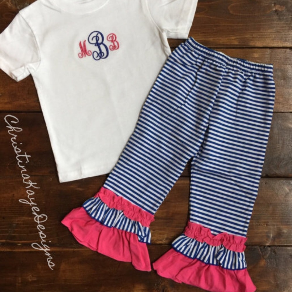 Girls Ruffle Pants NIP