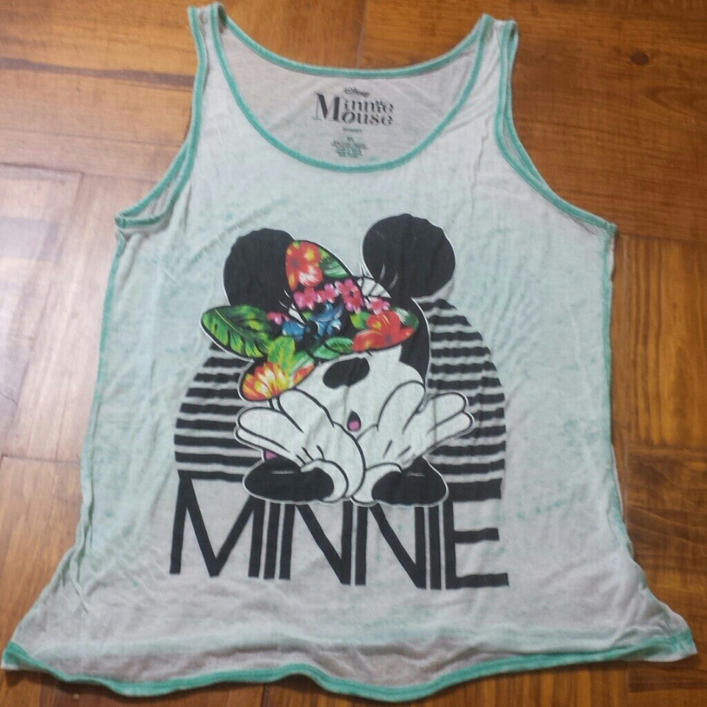 Minnie Mouse Sheer Tank Top
