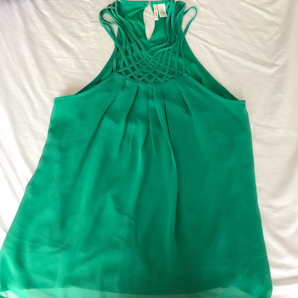Green Strappy Top