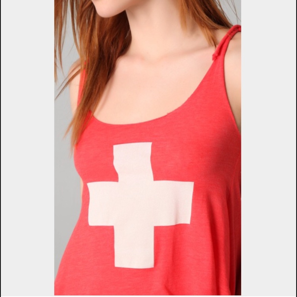 Wildfox lifeguard tank Sz XS