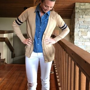 J. Crew Marino Wool Boyfriend Sweater