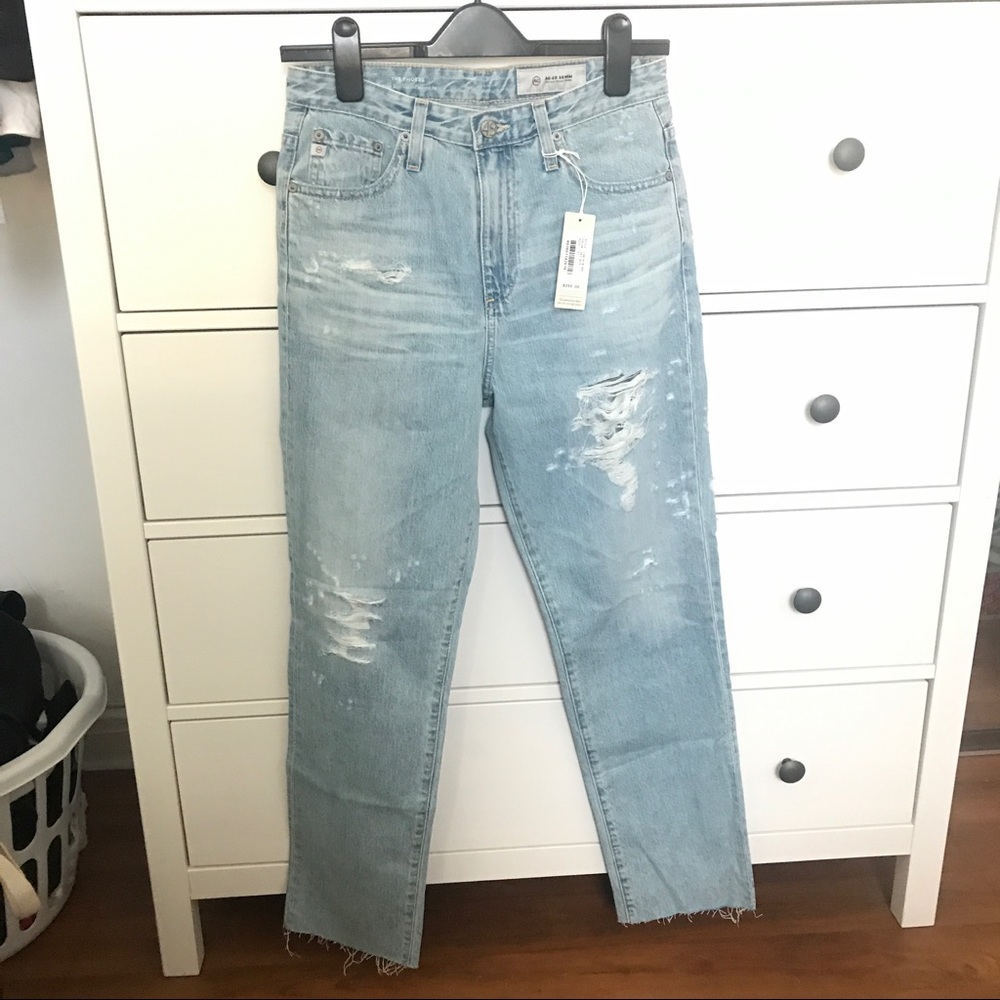 NWT AG The Phoebe High Waisted Jeans
