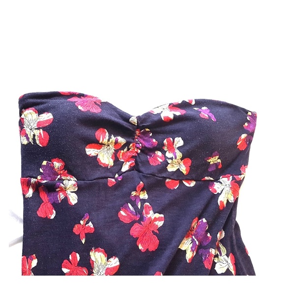 High Low Strapless Dress - Picture 2 of 5