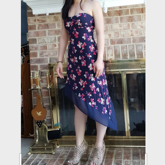 High Low Strapless Dress - Picture 5 of 5