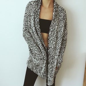 Black and White Sweater