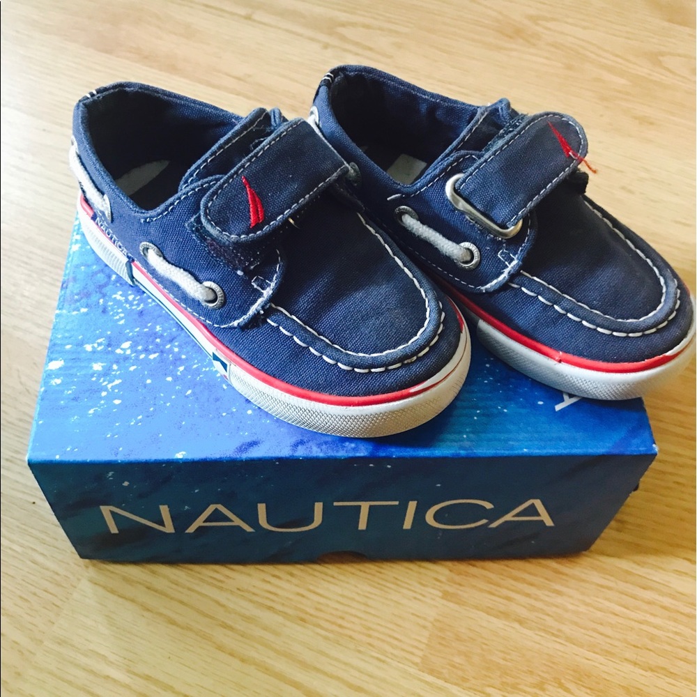 Boys Navy Canvas