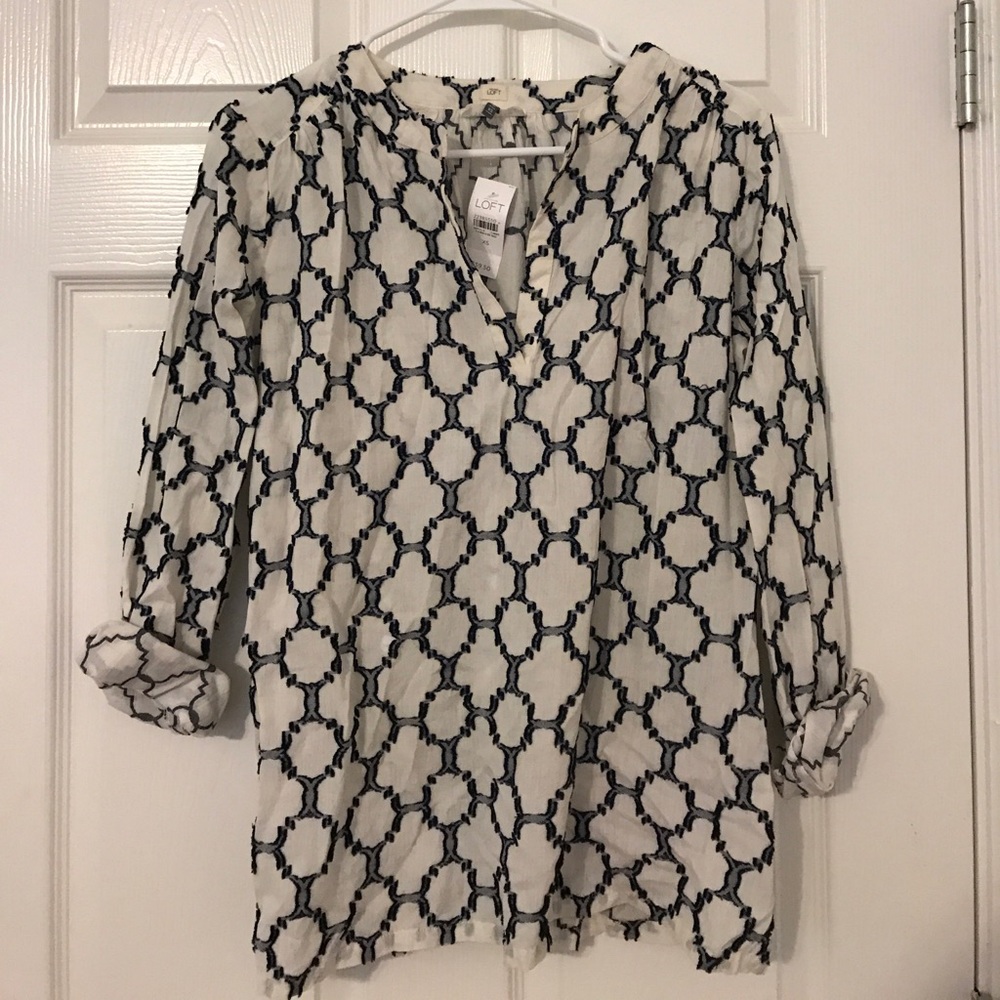Ann Taylor Loft "the softened shirt". Brand New!