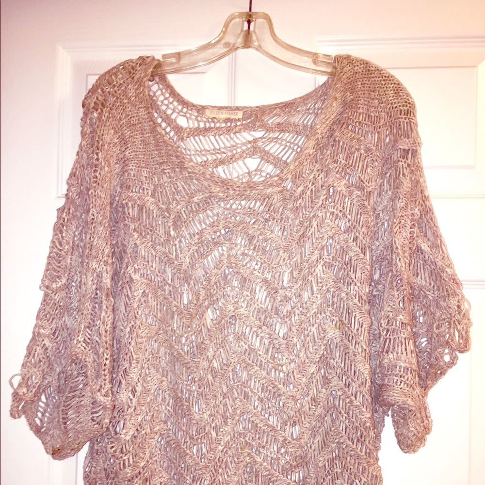 Gorgeous Eileen Fisher Short Sleeve Knit Top