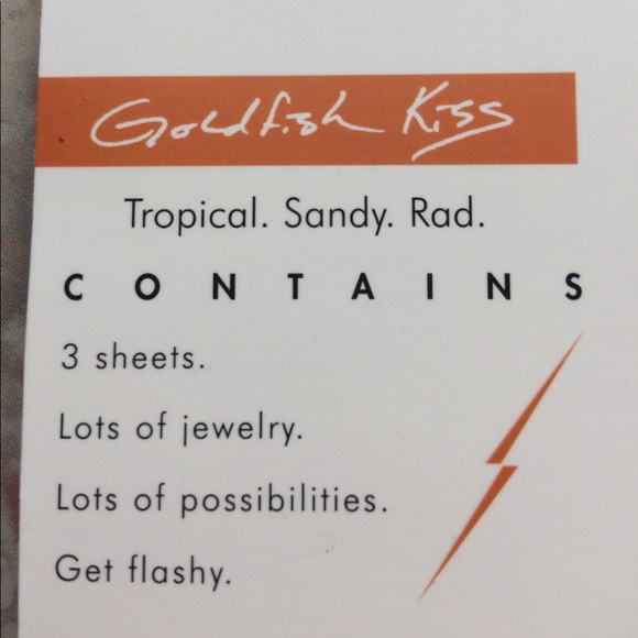 Goldfish Kiss Flash Tattoos Set of 3 Sheets - Picture 7 of 8