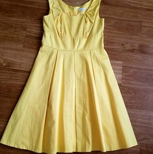 Yellow Calvin Klein Dress