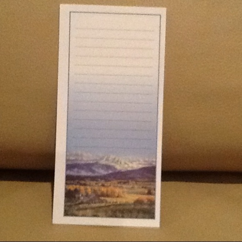 A note pad