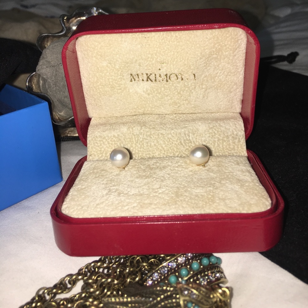 Mikimoto Pearl Studs