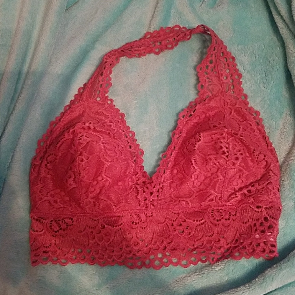 Vs halter bralette
