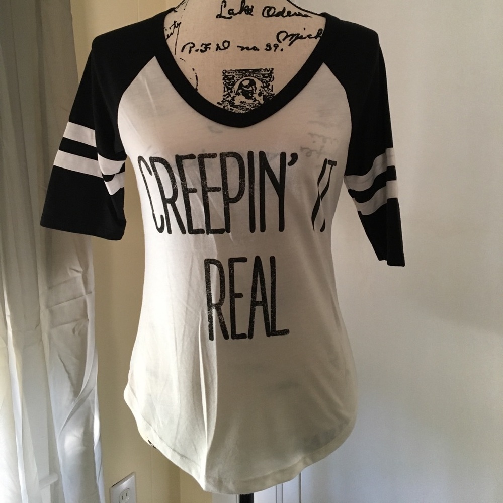 Funny Halloween baseball tee 🎃