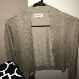 Calvin Klein cropped cardigan