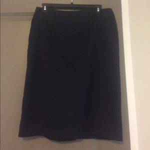 Merona navy pencil skirt.