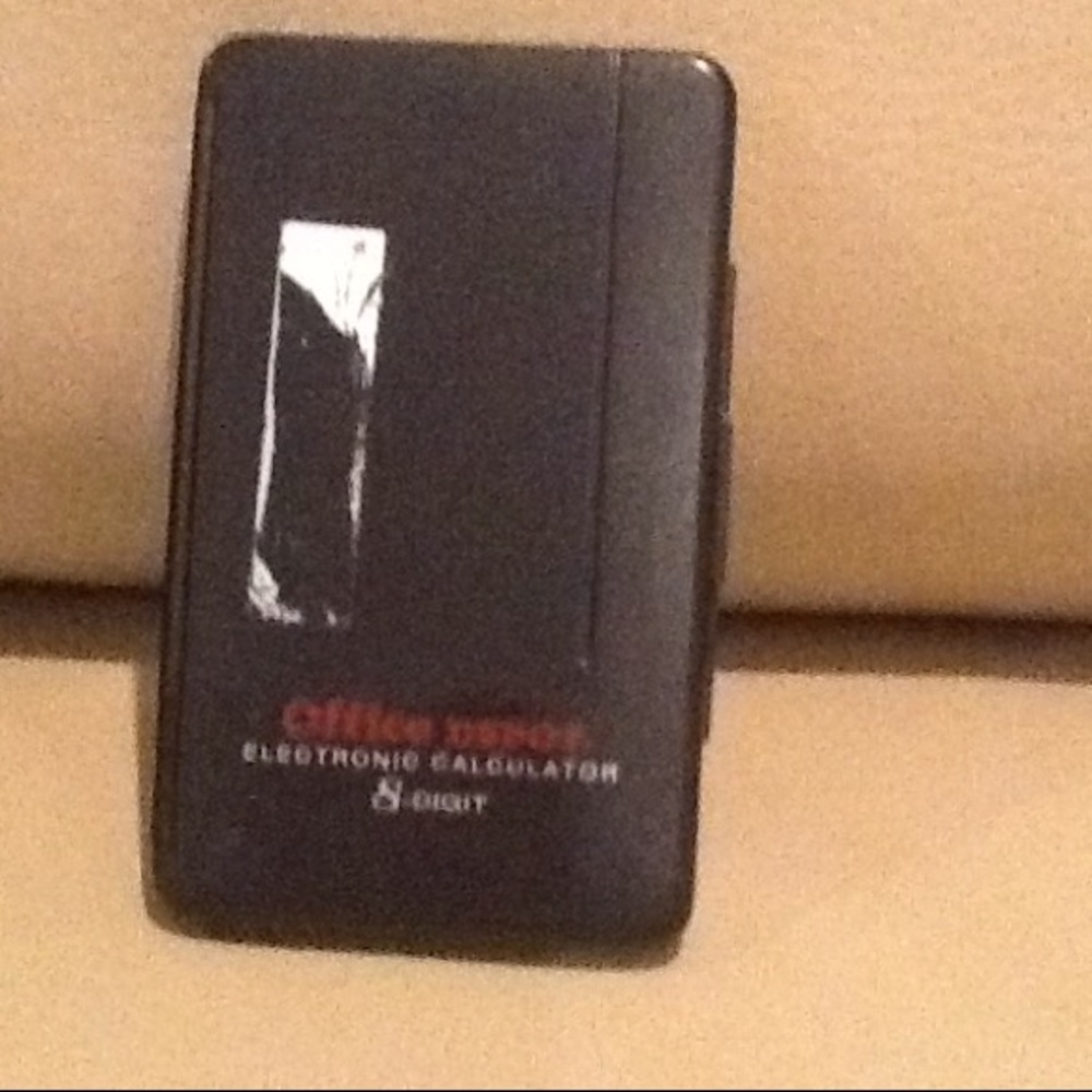 An electronic calculator