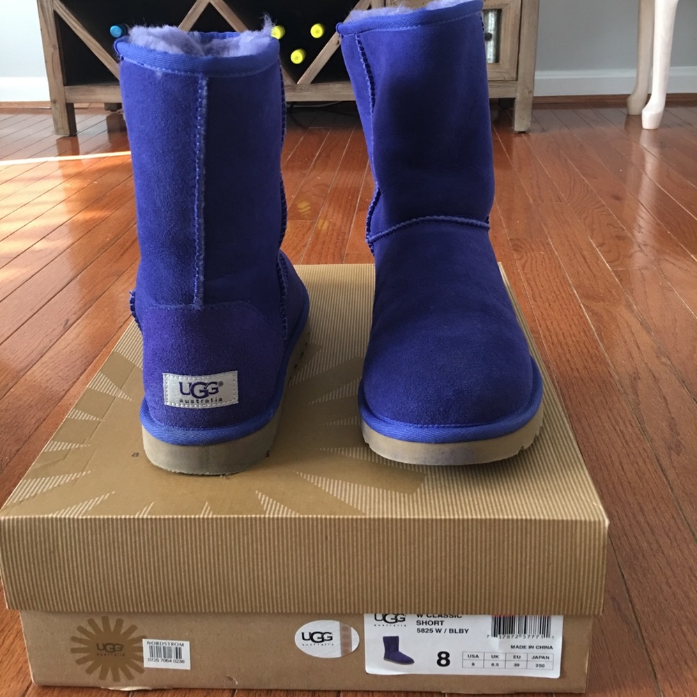 Classic short UGG royal blue
