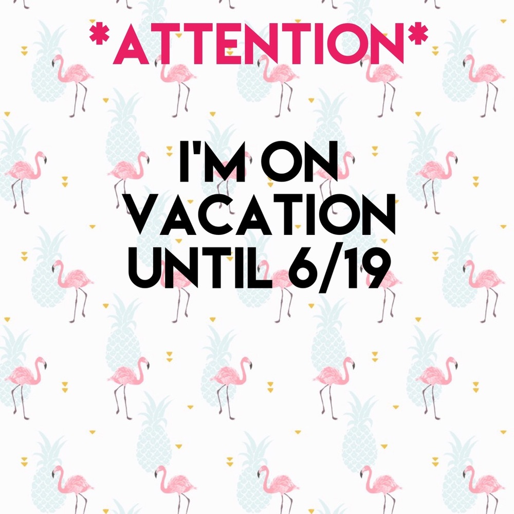 Attention: currently on Vacation; please read