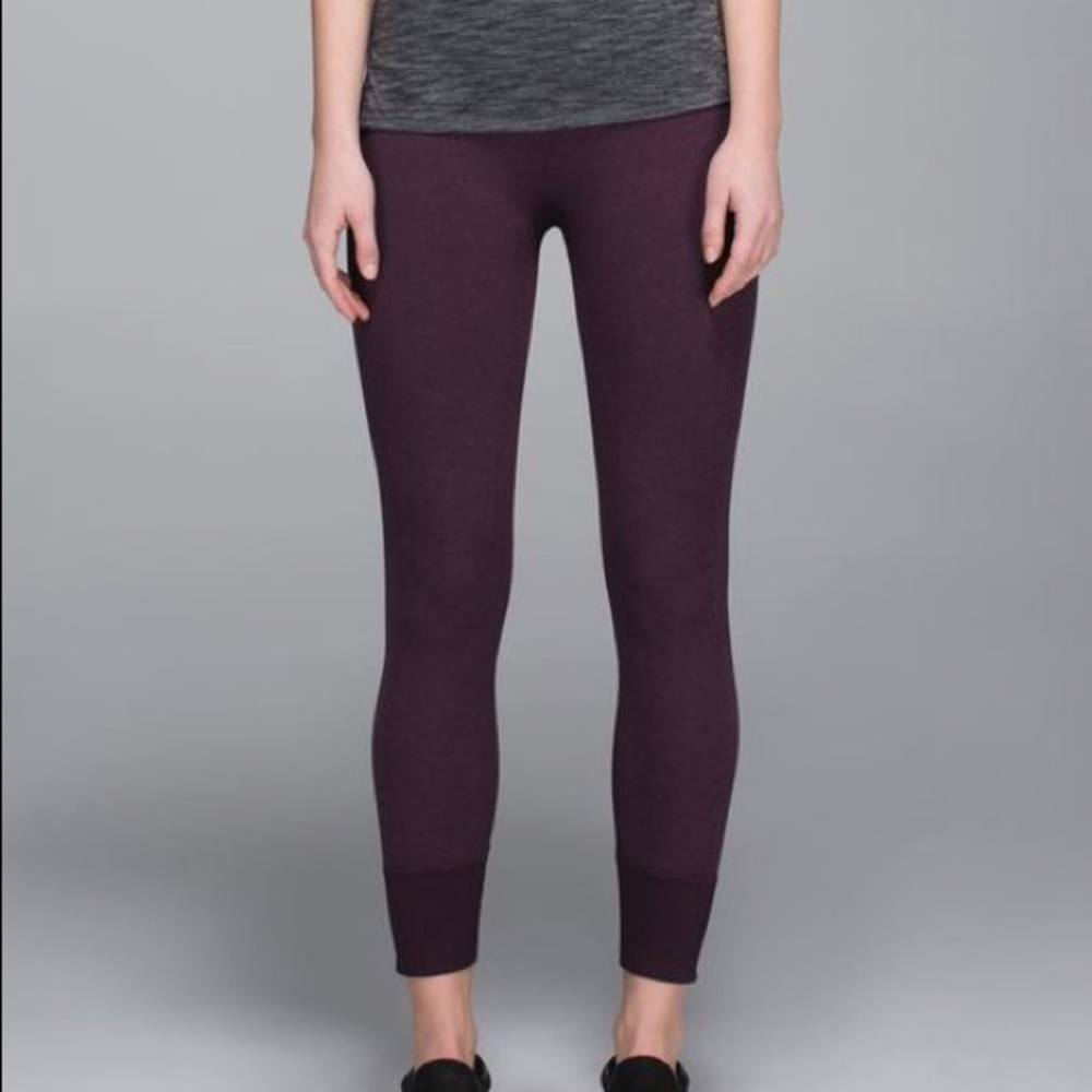 Lululemon Athletica Bordeaux Colored Leggings