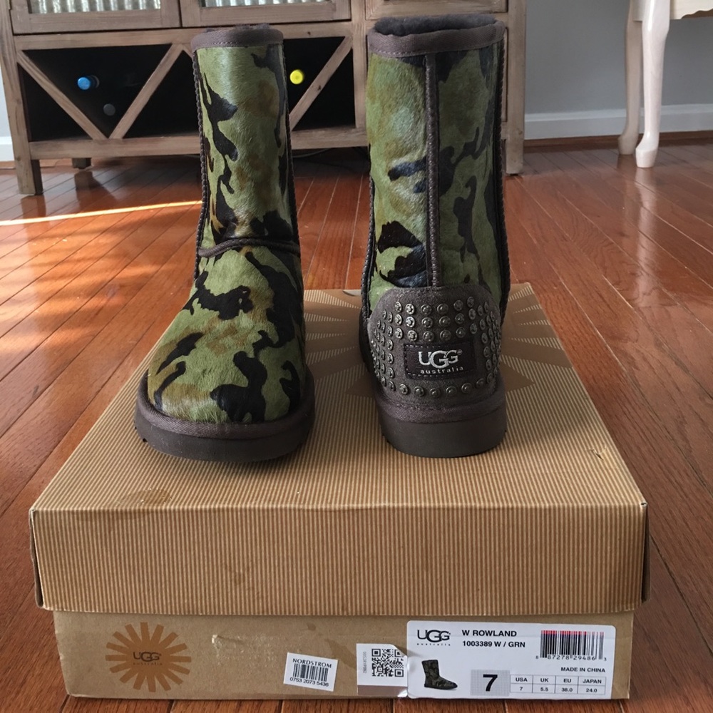 UGG army print Rowland