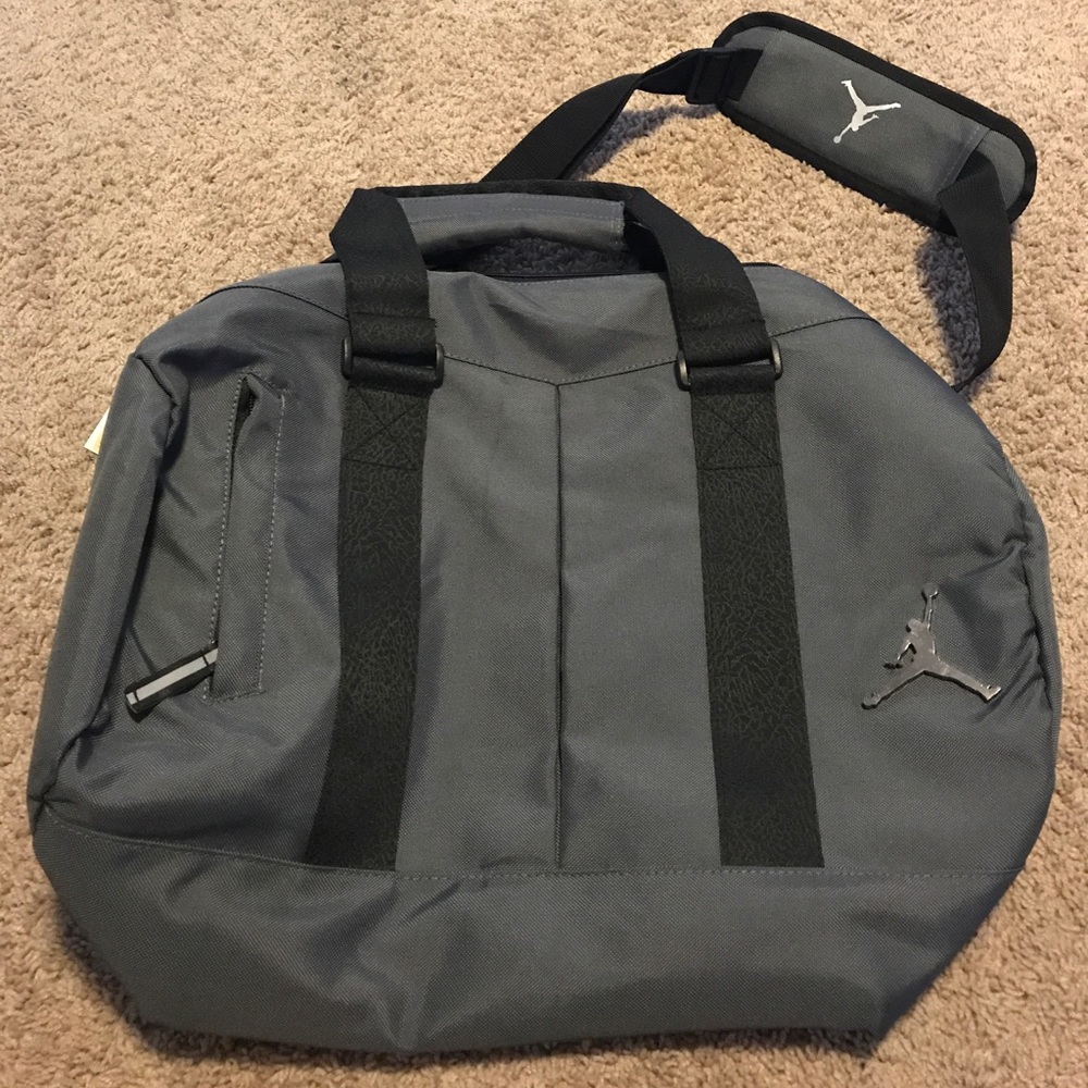 New Jordan messenger bag cement print dark grey