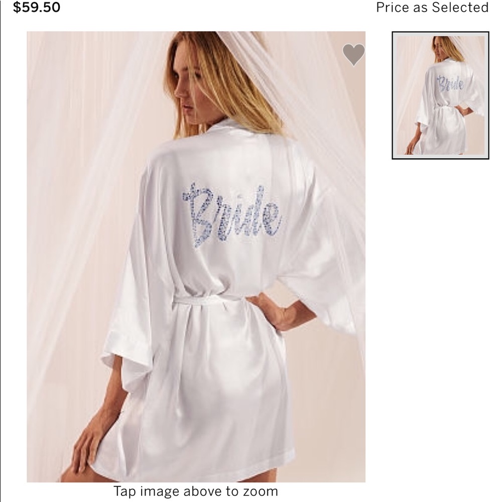 New w/ Tags!! VS Bridal Robe