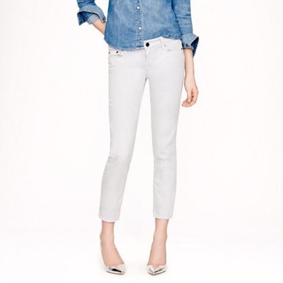 J. Crew Denim - J. Crew Cropped Matchstick Garment-Dyed Jeans