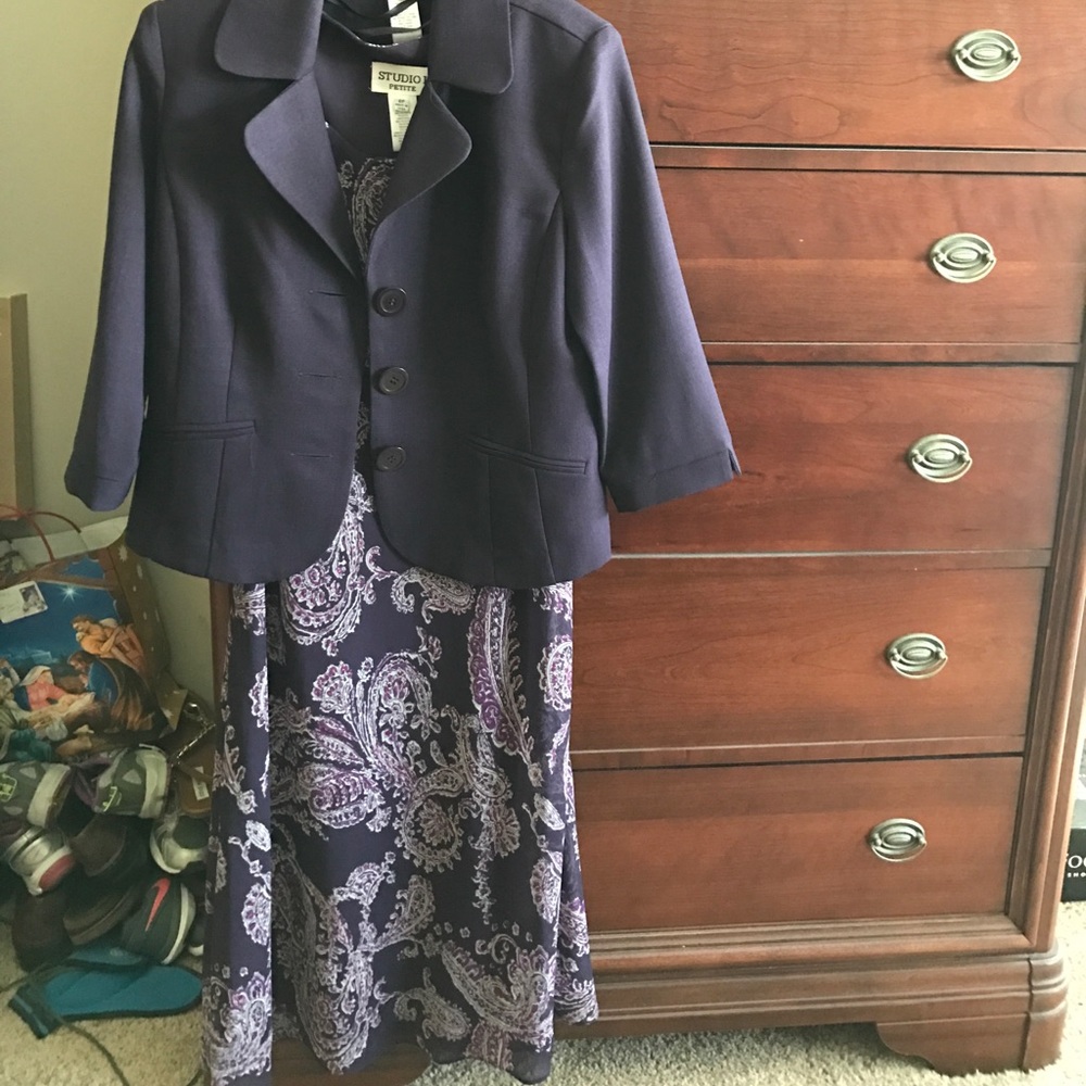 Dress with jacket. Studio 1 6P