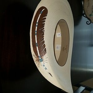 Hand painted Atwood hat