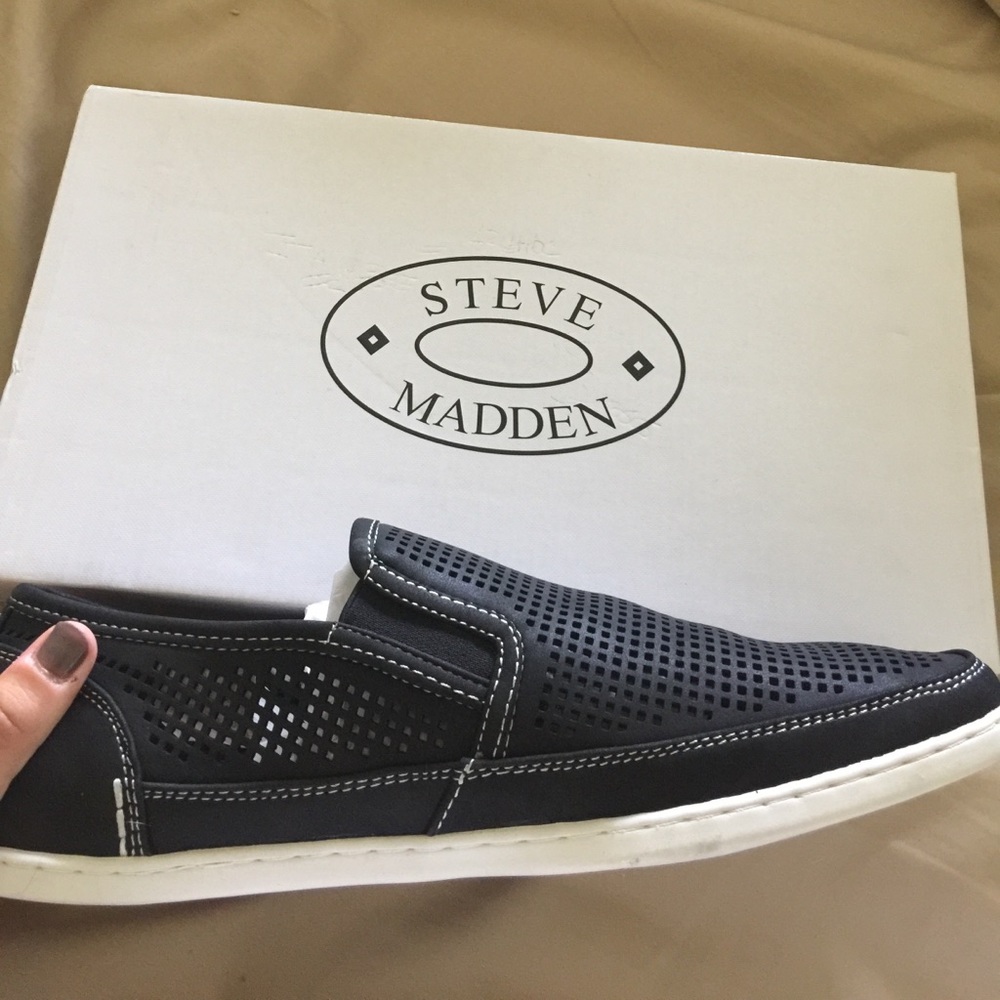 Men's Size 12 Steven Madden Slip On Loafers