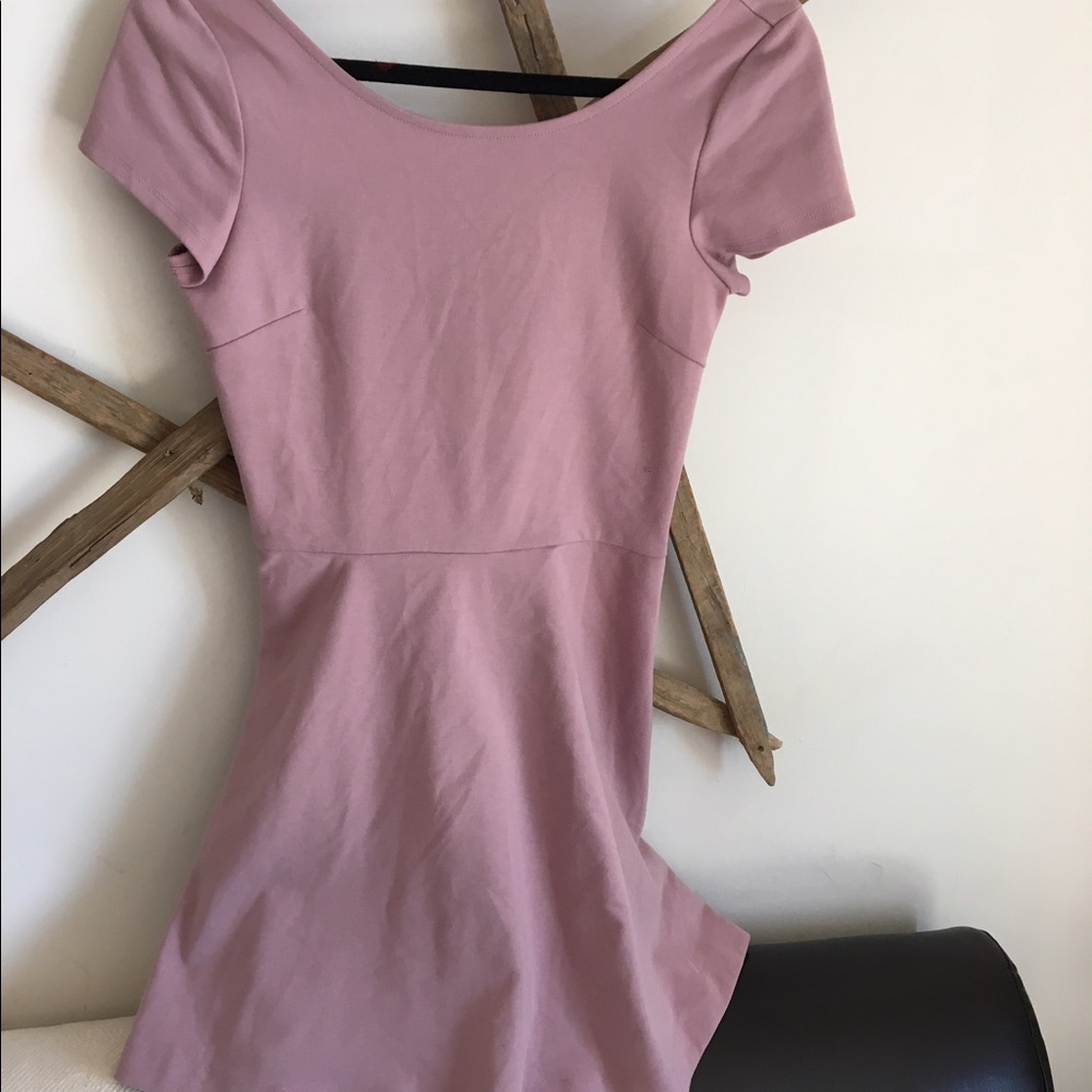 Purple dress