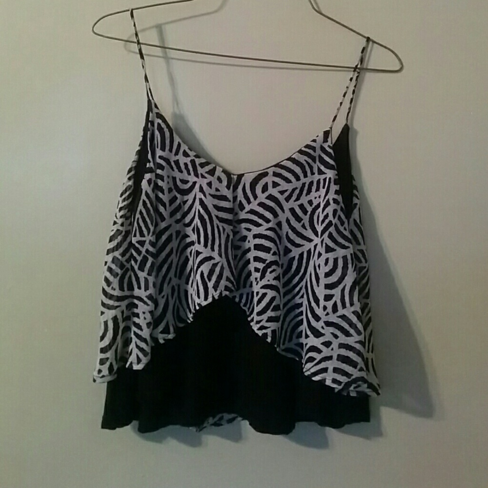 Sparkle & Fade tank top