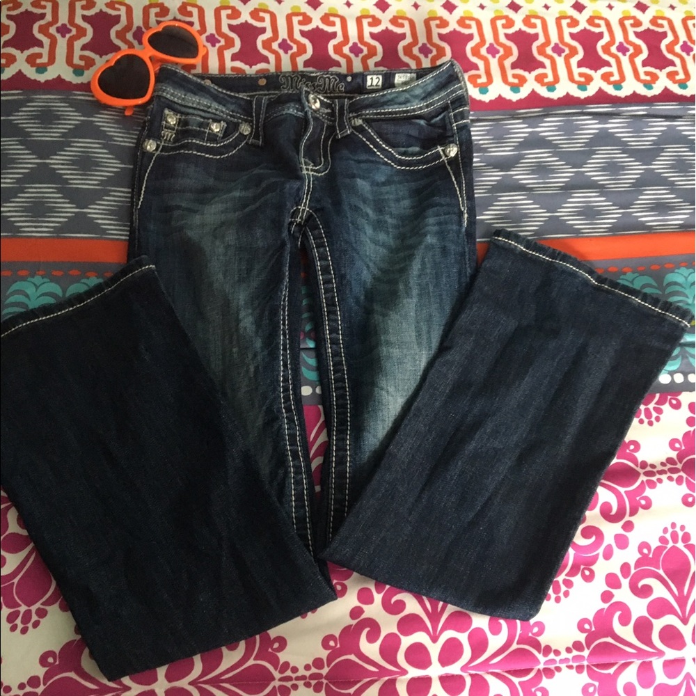 Girls Miss Me Jeans 12