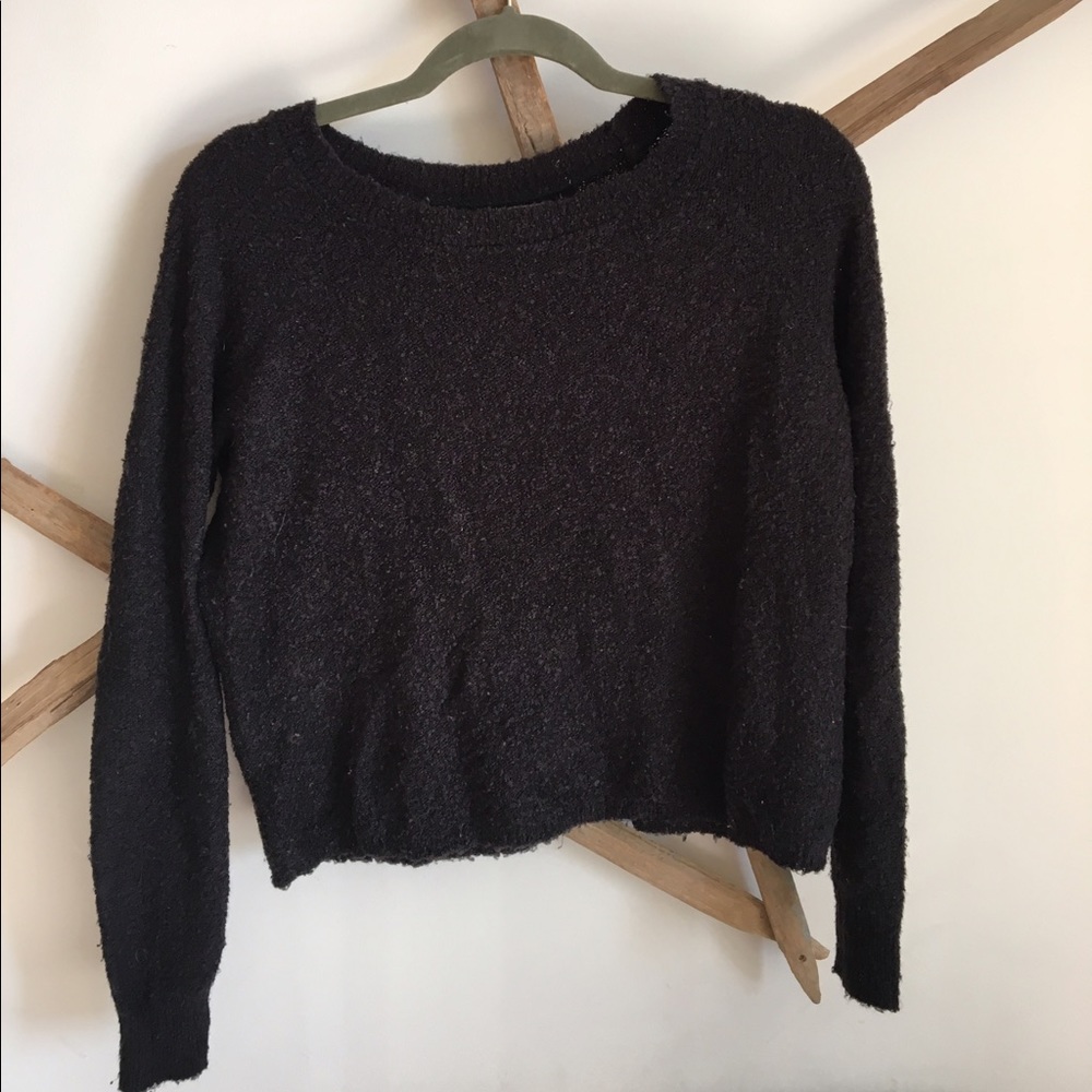 Black sweater
