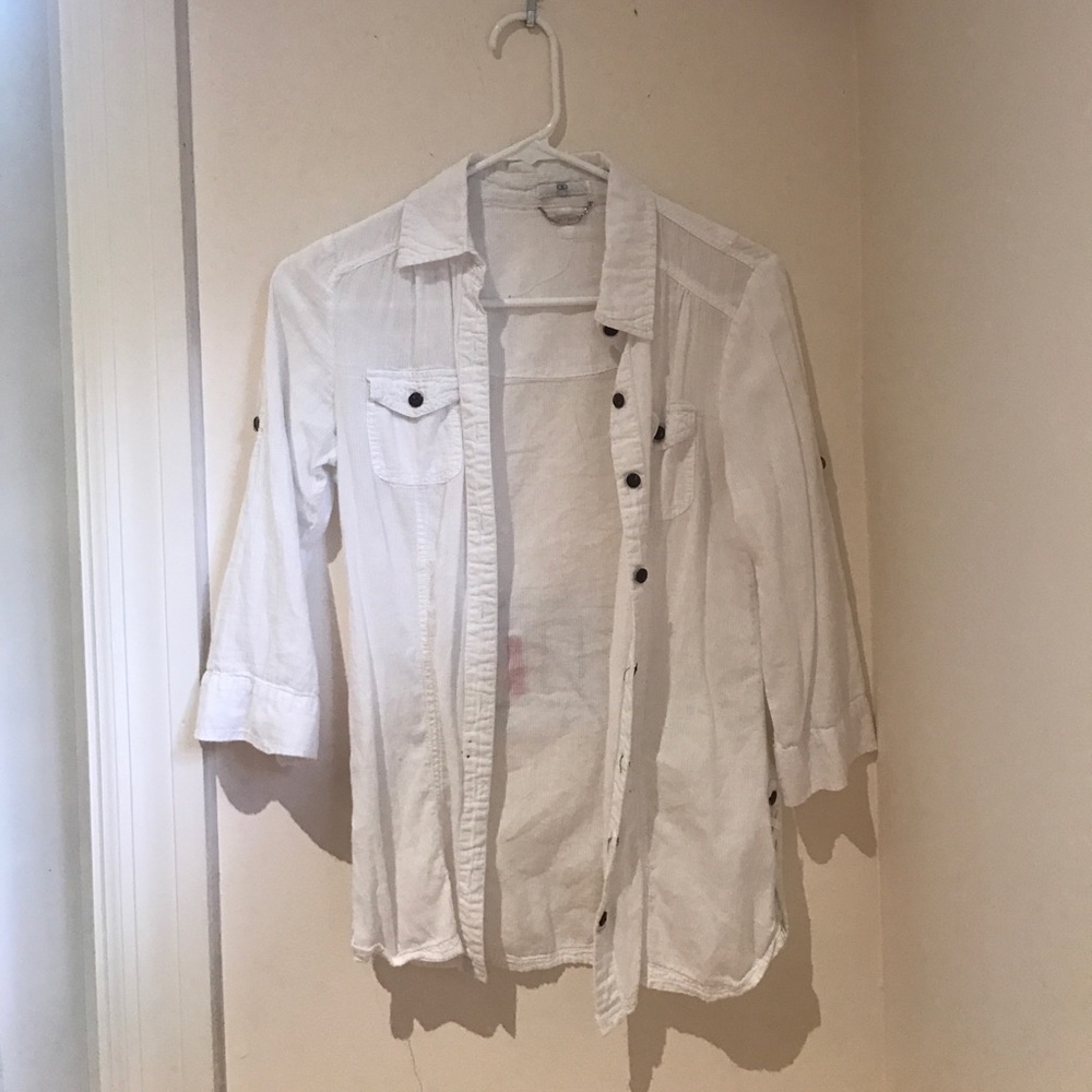 White Ali & Kris button down
