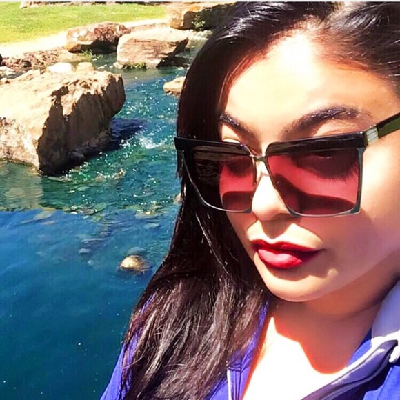 "Classically Chic" Square Cat Eye Aviators - Picture 3 of 4