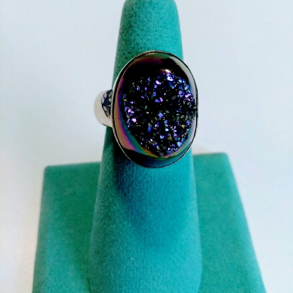NWT Titanium Durzy Sterling Silver Ring